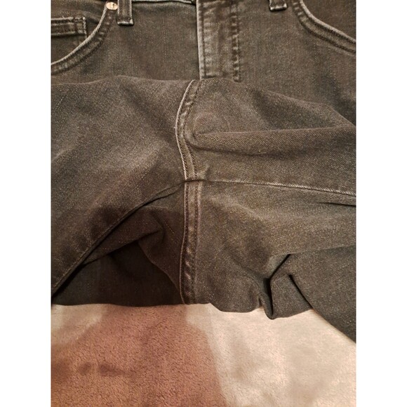 Veronica Beard Black Carson Ankle Flare High Rise Jeans Size 32 - Picture 7 of 16